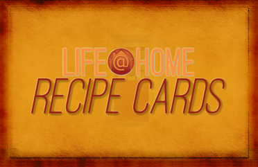 Recipe Cards Resource Center Sign