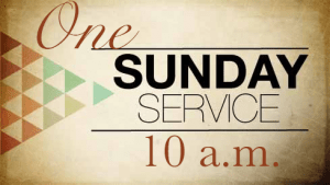 Oneworshipservice-10 am