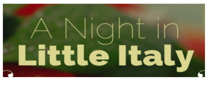 Night in Little Italy